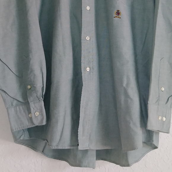 Tommy Hilfiger Original Oxford Button Down Shirt L - Picture 8 of 8